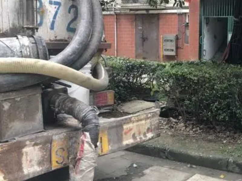 南京雨花台升景坊下水管道疏通化粪池清理 抽污水清洗